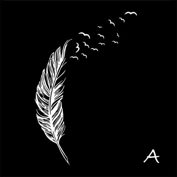 Flying Feather Wall Stickers