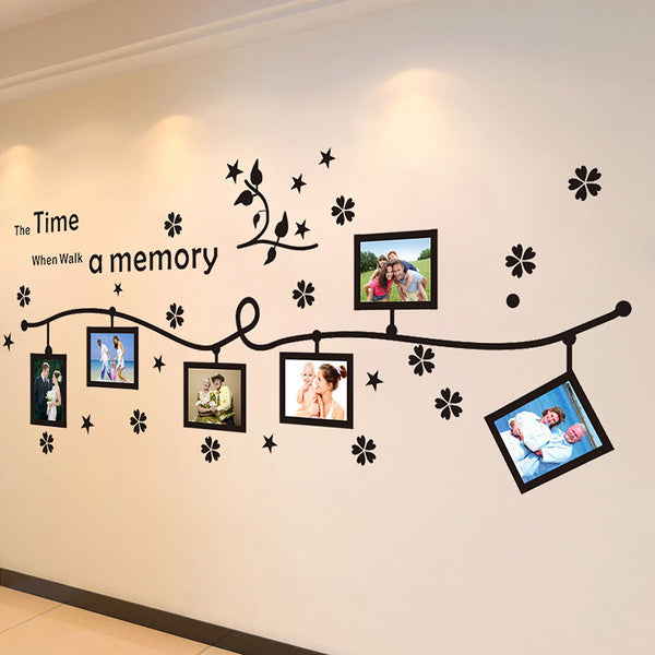 Photo Flower Wall Stickers