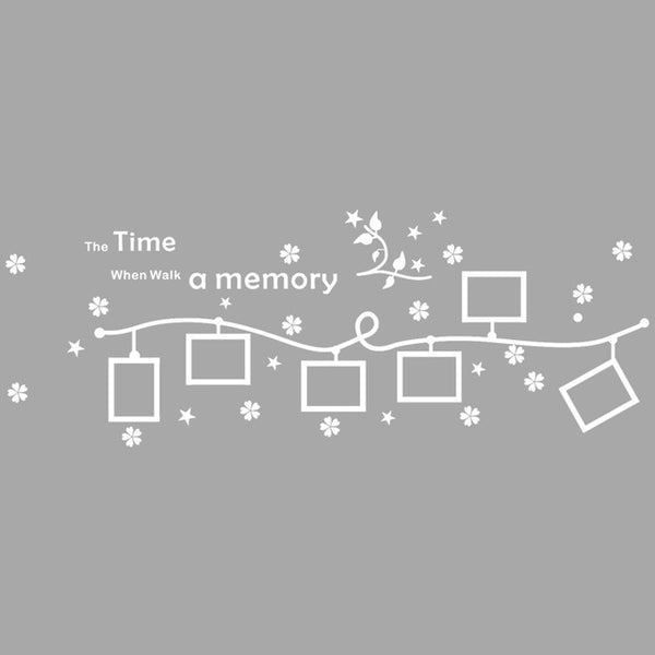 Photo Flower Wall Stickers